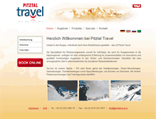 Tablet Screenshot of pitztaltravel.at
